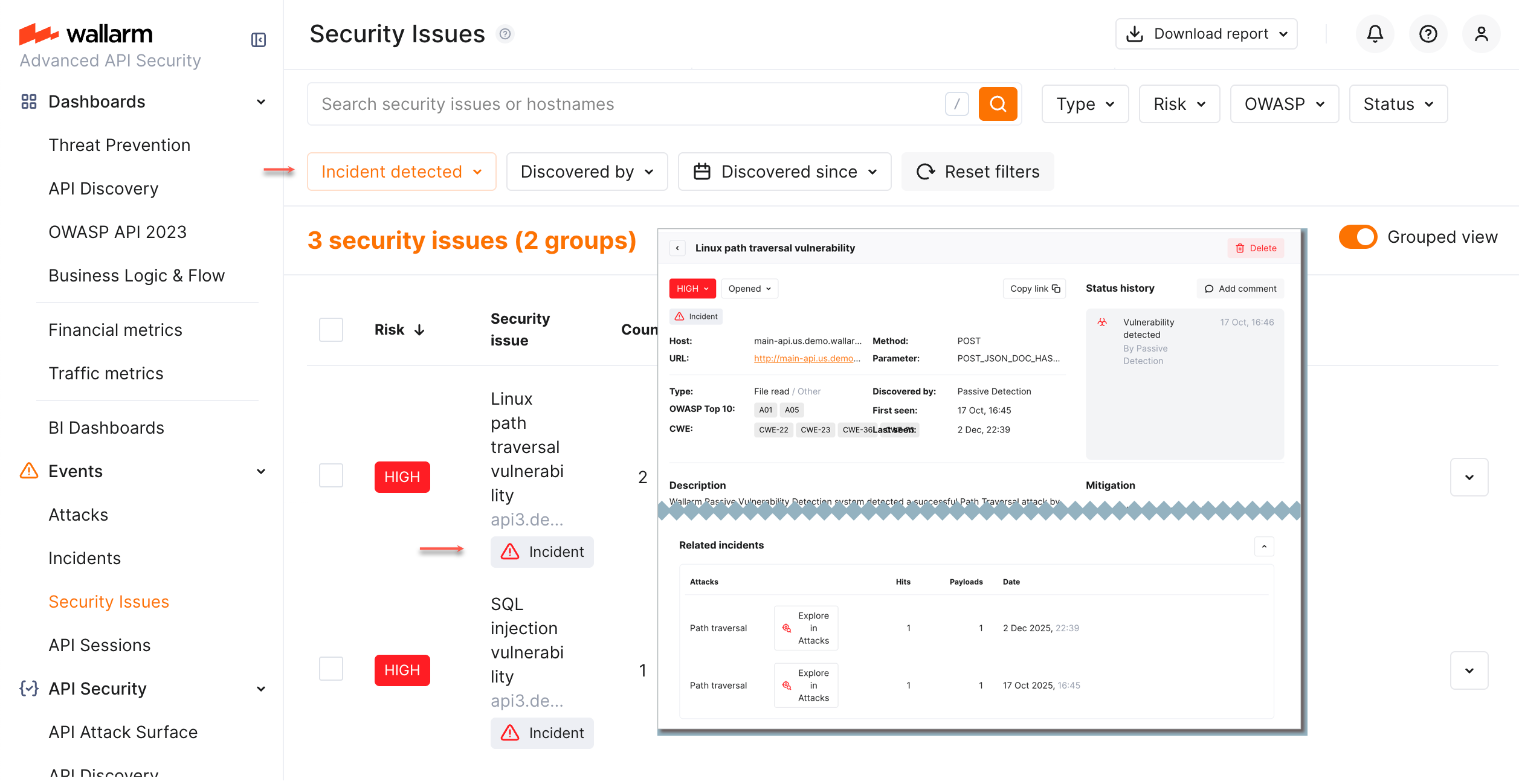 Incidents in Security Issues